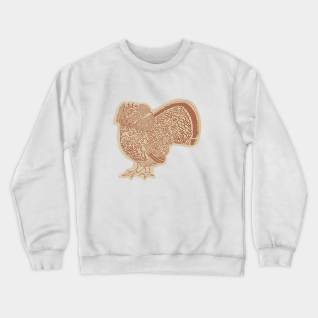 Ruffled Grouse Crewneck Sweatshirt by Forest Press Co